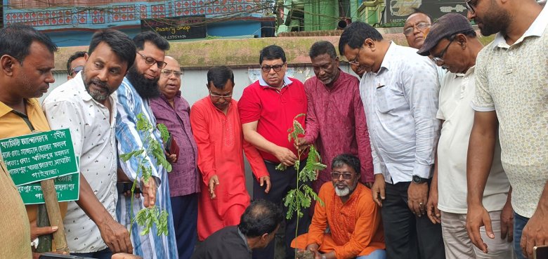 বিএনপি পরিবারের বৃক্ষরোপন