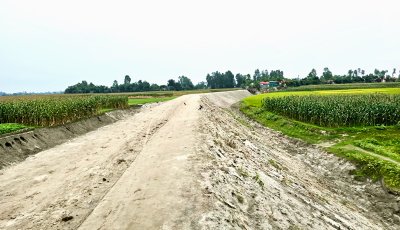 ফুলছড়িতে বদলে গেছে গ্রামীণ সড়ক কমেছে মানুষের ভোগান্তি