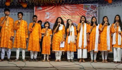 শিশুদের হাতেই শিশু দিবসের মঞ্চ