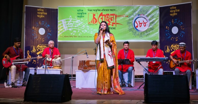শরতসন্ধ্যায় মোহনার ১৮৮তম আসরে সুরের মুগ্ধতা ছড়ালেন অনন্যা
